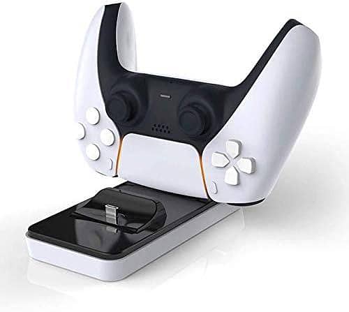 DOBE PS5 Controller Charging Dock Slim Dual USB Charger for PlayStation 5 DualSense Controllers