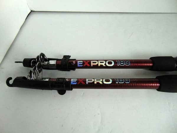 Original Jeko Fiberglass Mini Telescopic Collapsible Fishing Rod EXPRO-180 1.8M (New)