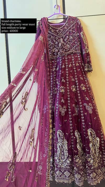 women ready to wear party dresses 3 pc