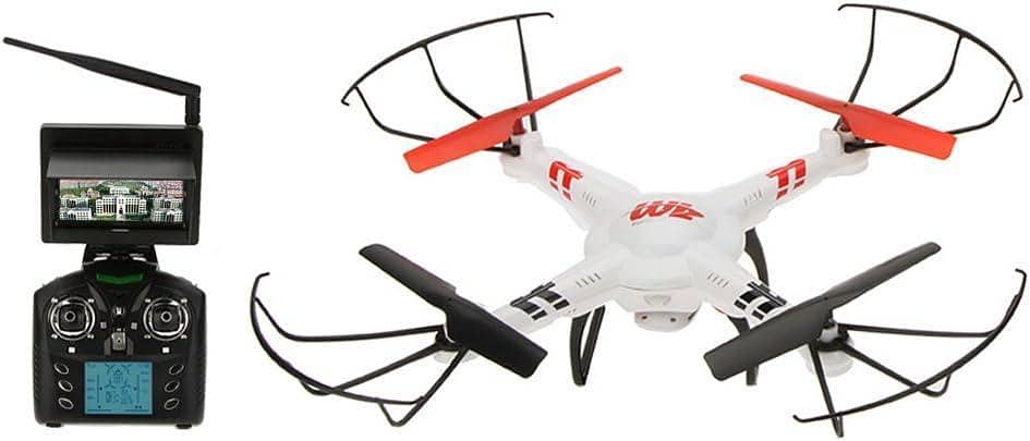 WLtoys V686G FPV RC Quadcopter with 2.0MP HD Camera, 5.8G Real-Time Transmission, Headless Mode, Altitude Hold and One-Key Return