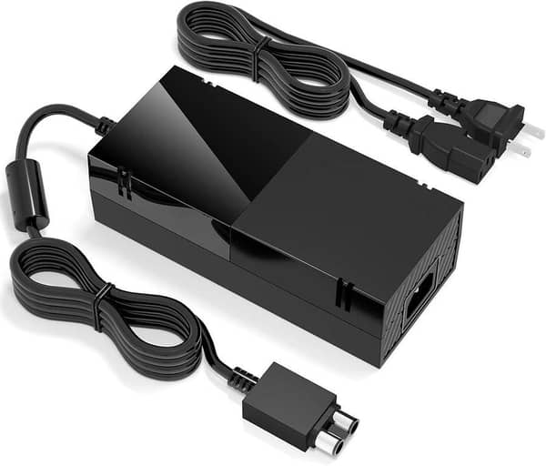 Xbox One Power Supply AC Adapter – Replacement Charger with Cable, Advanced Version 100-240V, Power Brick for Xbox 1