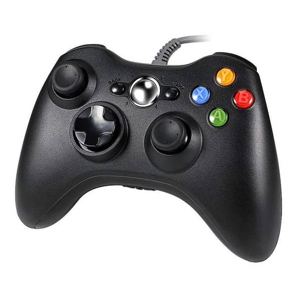 Wired Controller for xbox 360 and PC, A+ Quality, Black