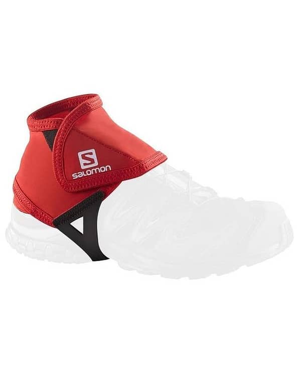 Original Salomon Trail Gaiters Low, Bright Red, Mediun