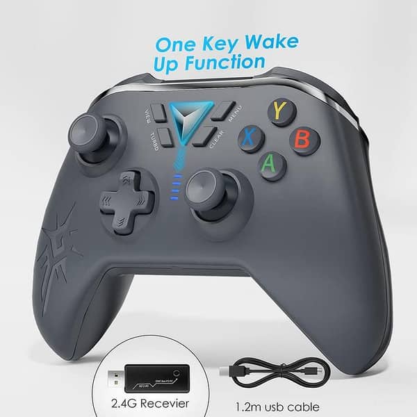 Lampelc M1 Wireless Controller 2.4 GHz Gamepad for Xbox One / Series X / PS3 / PC – Brand New