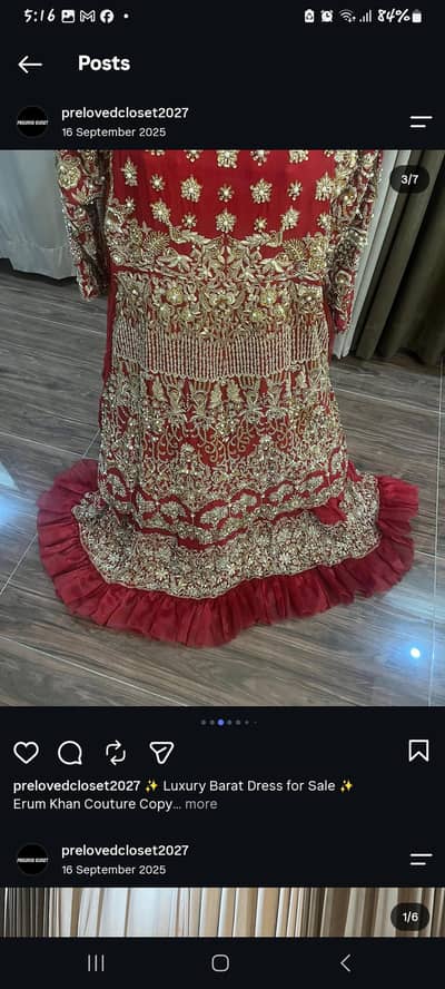 Barat Bridal Lehnga