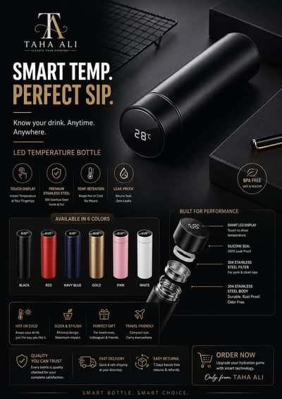 temprature water bottle