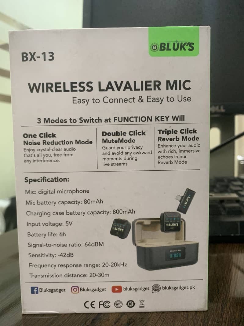 BLUK’S Wireless  Mic 5