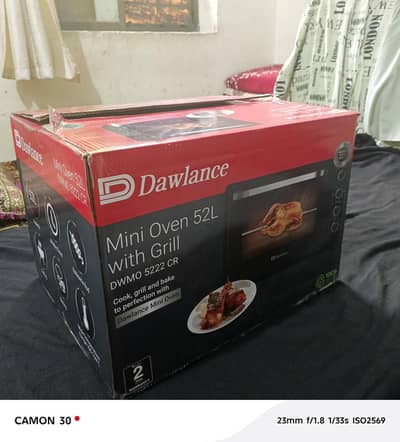 Dawlance New Baking Oven Model DWMR 5222 For Sale