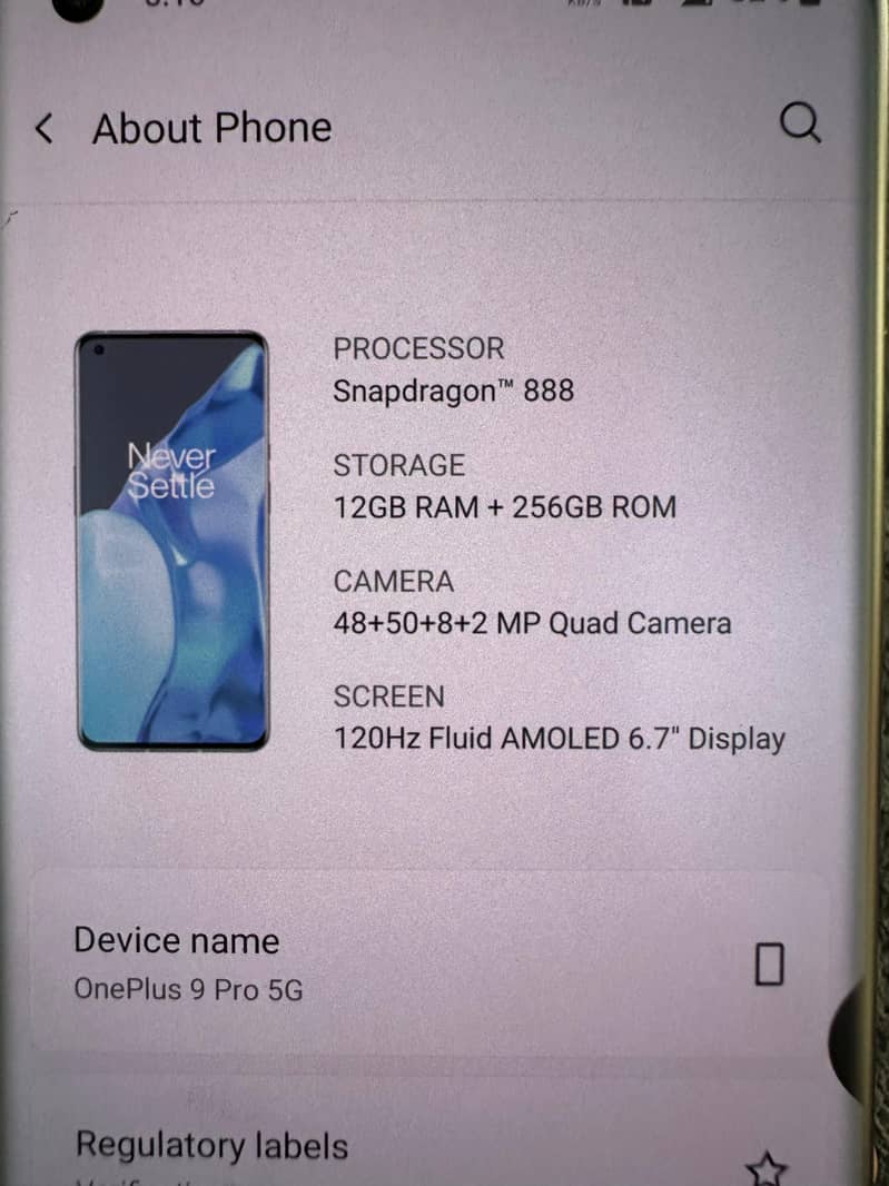 One Plus 9 Pro 5