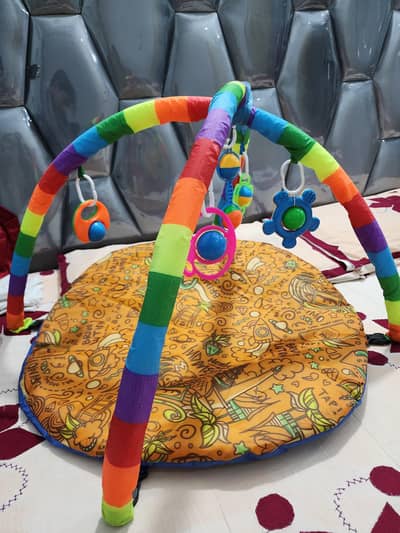 New Baby Playmat with Hanging Rattles | New Unused Playmat | Gym Mat