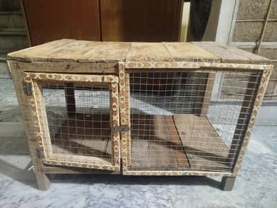 Wood Cage for Birds