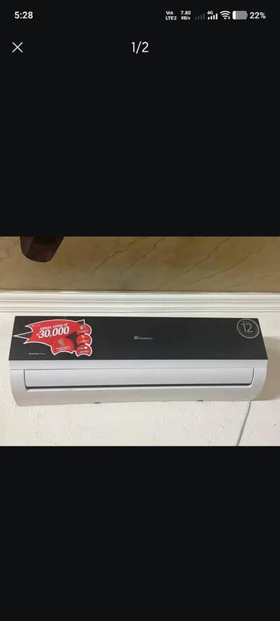 Dawlance 1.5 Ton- EnerCon X T3 Inverter-Gold fin- Balck Color