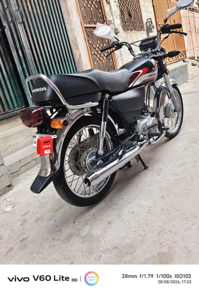 Honda CD 70 New Bike All ok 2025 Model Black Color