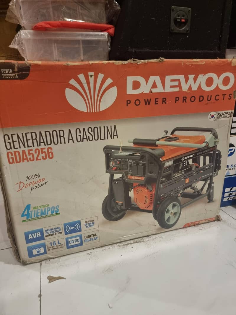 Daewoo portable generator 0
