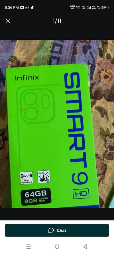 Infinix Smart 9 4+4 64