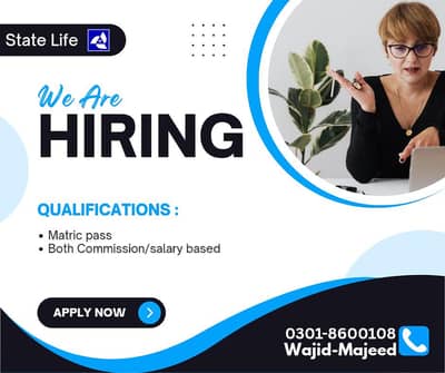 Urgent Hiring: Sales Representatives / Financial Consultants
