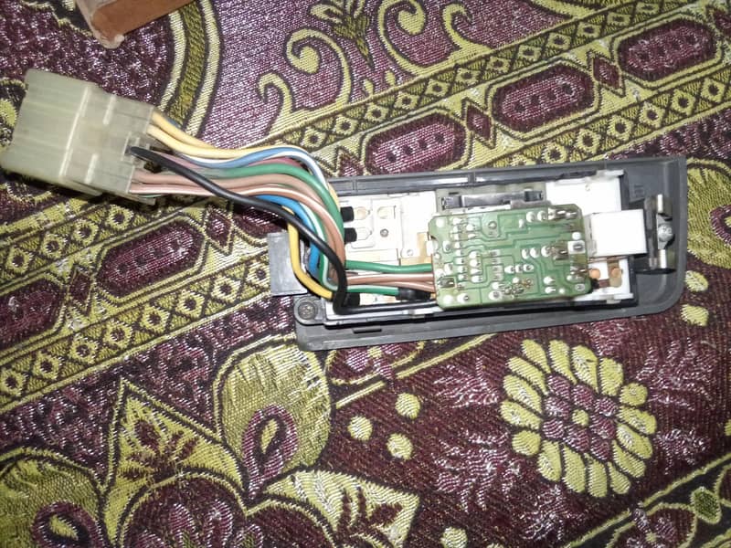 Power window master panel 1