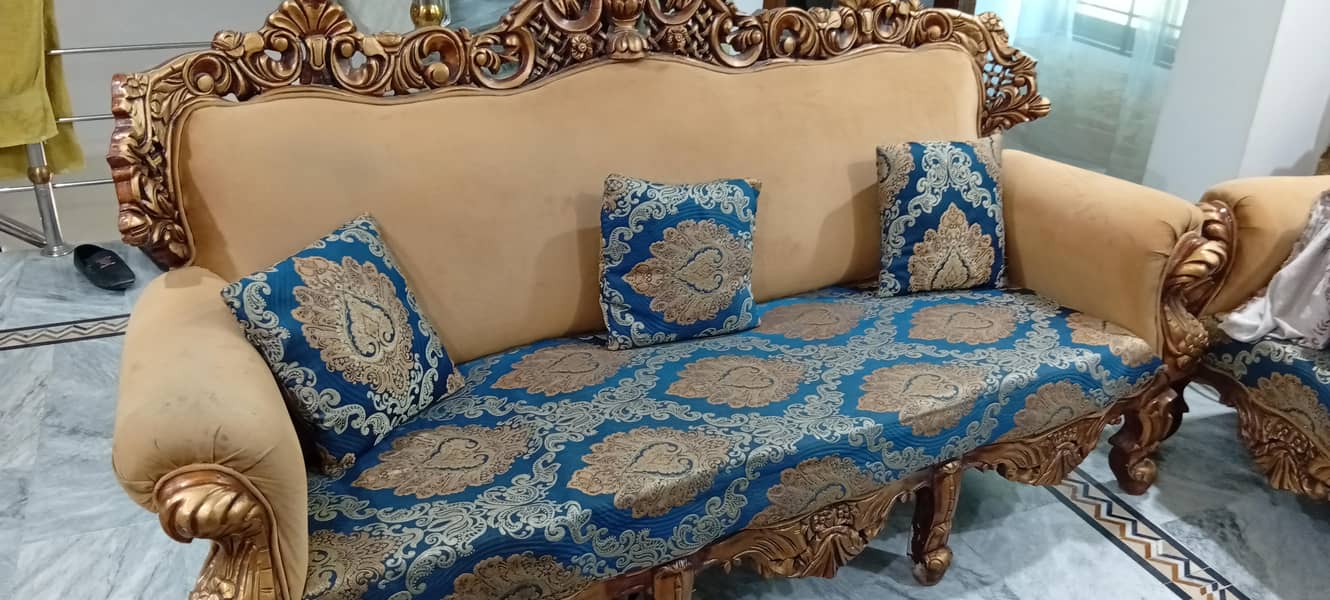 sofa set with table set 2