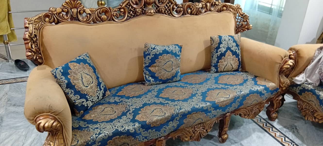 sofa set with table set 3