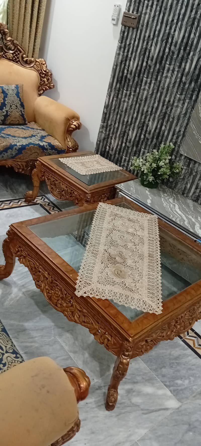 sofa set with table set 6