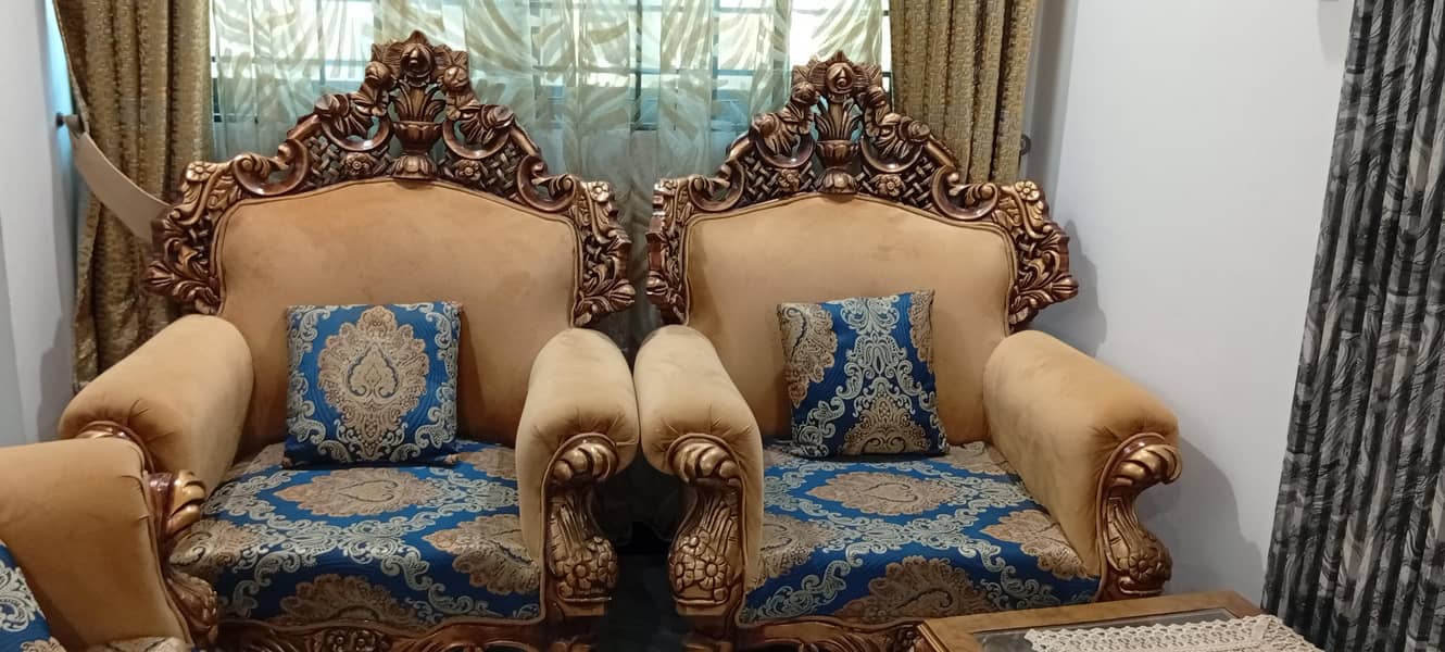 sofa set with table set 9