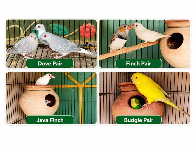 Diamond dove | Java | Finches | Australian budgie parrot | breeder pai