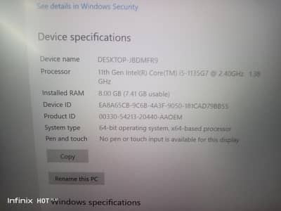Dell latitude 5420 core i5 11th gen