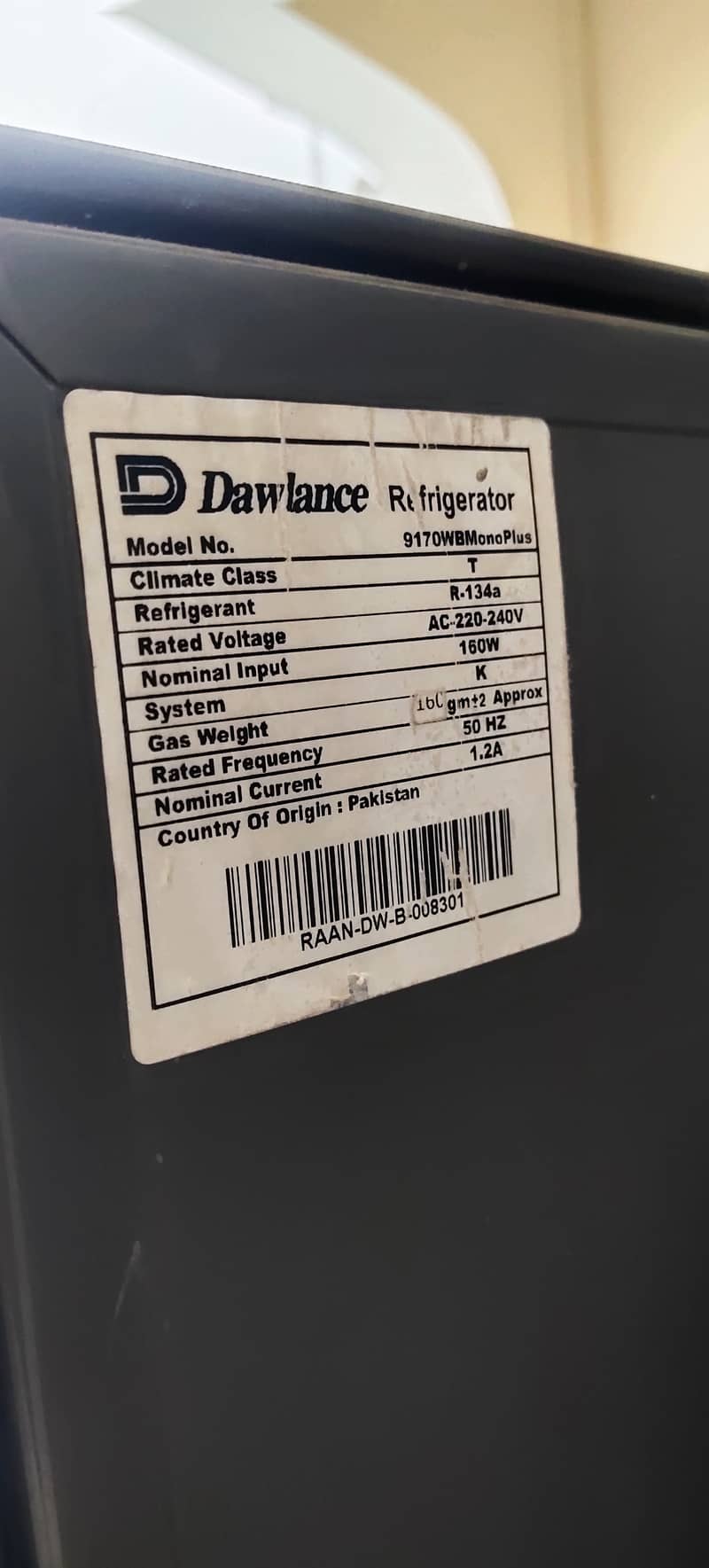 Dawlance fridge 2