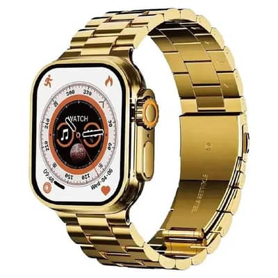 ⌚ S9 Ultra 2 Smart Watch – Gold | Premium Look