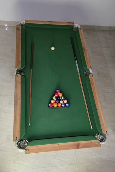 Home used Billiard Table / Snooker Table 6×3 feet