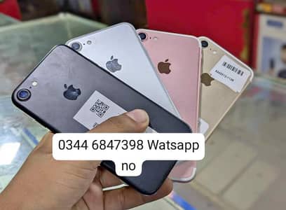 Apple iPhone 7 PTA Approved 128GB Jo Colour Chahye Mill Jaega
