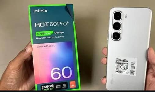Infinix hot 60 pro plus 256GB - 8GB