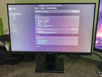 Acer 1080p 75hz 22inch Monitor For Sale