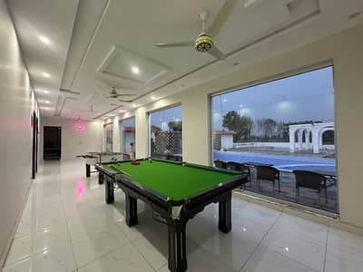 4 Kanal Farm House With swimming pool available For Rent in Lahore