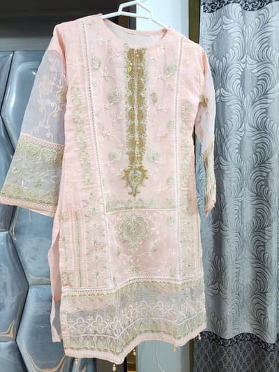 New 3pc Fancy Dress | New Unused Organza Dress | Party Wear Dress