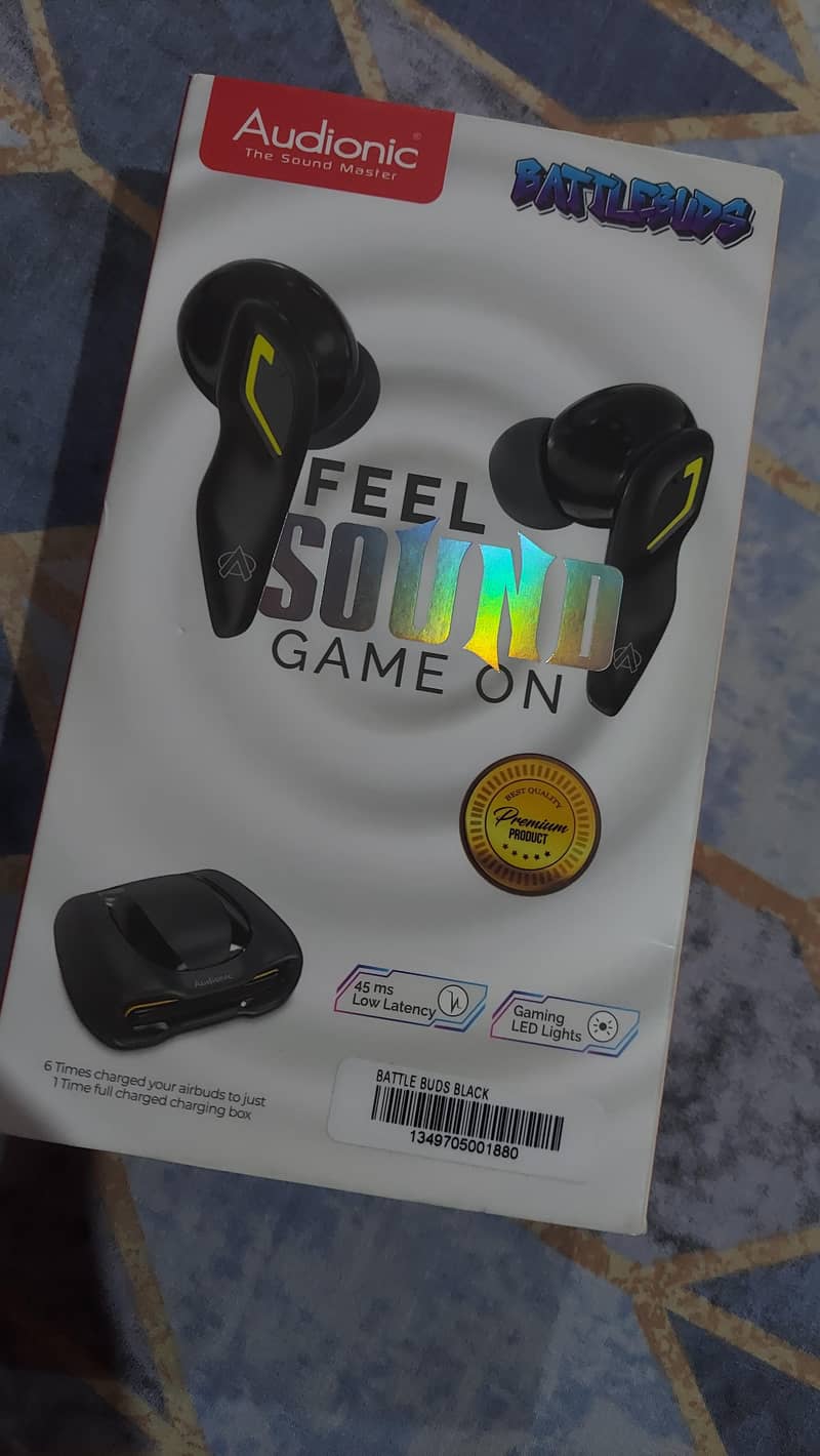 AUDIONIC BATTLEBUDS EARBUDS 7