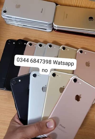 iPhone 7 PTA Approved Jo Colour Chahye Mill Jaega 128gb