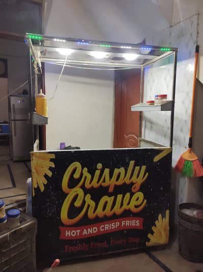 counter for fries