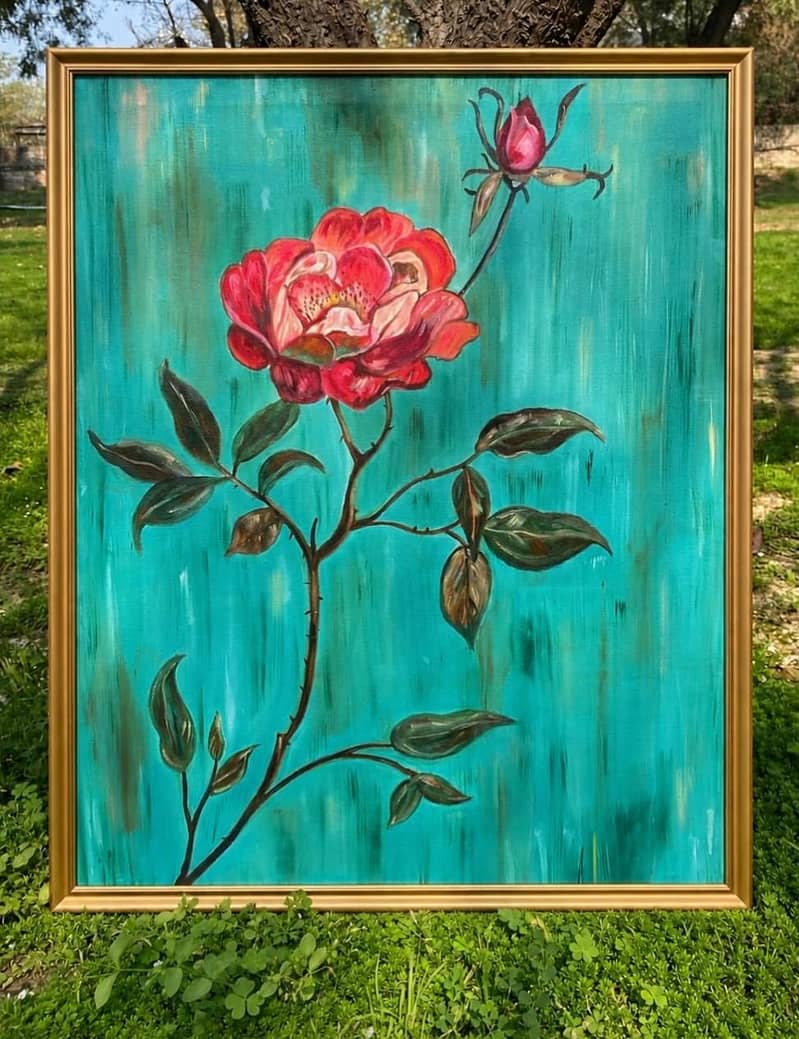 "Turquoise Bloom" 0