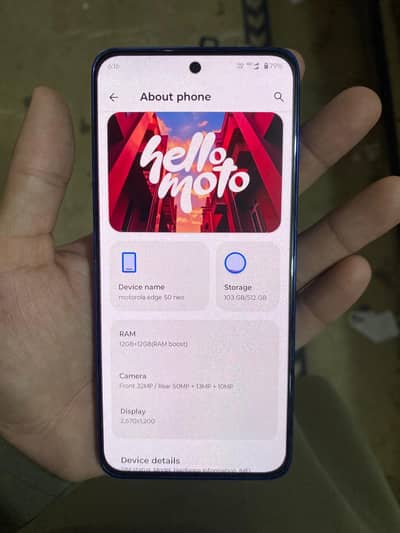 Motorolla edge 50 neo