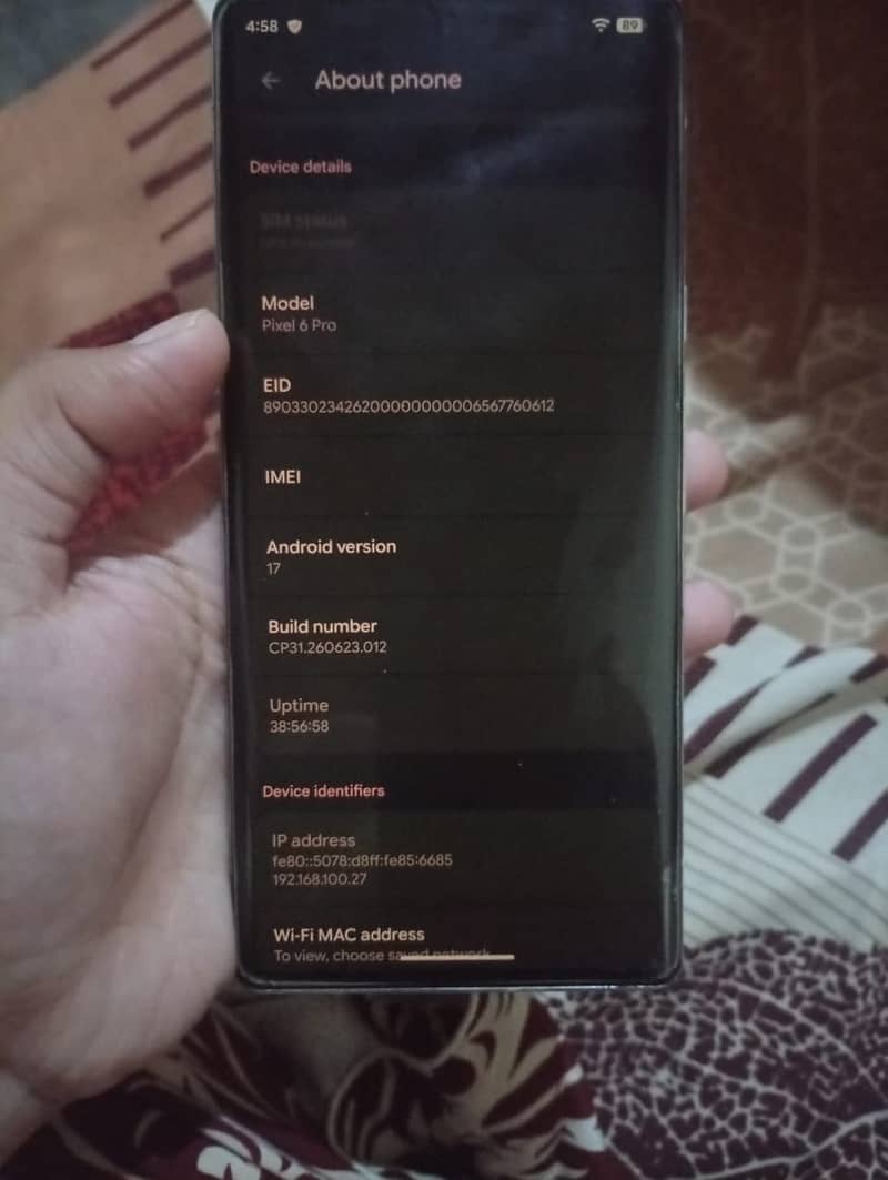 Google pixel 6 pro 3