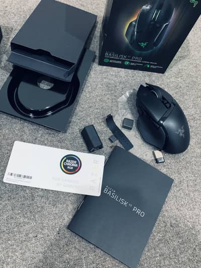 Razer basilisk v3 pro Complete box