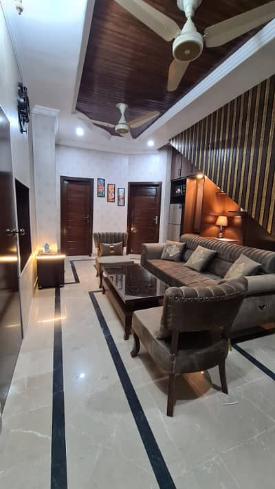 Two bedrooms furnished portion available for rent in G13