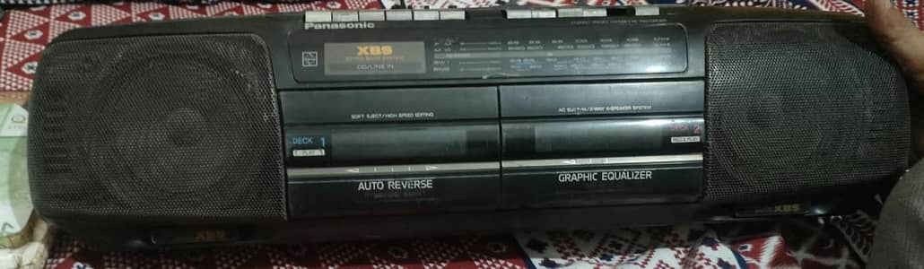 Panasonic Double Cassette player