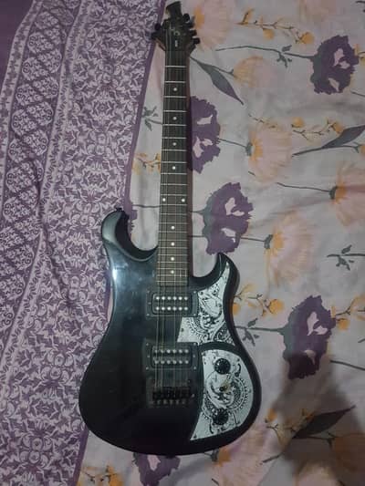 First Act electric guiter with fender amplifier