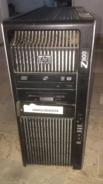 HP z800 workstation gaming pc