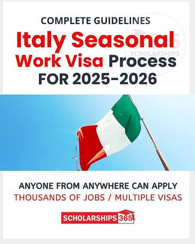 italy Seasonal Work visa for consultants