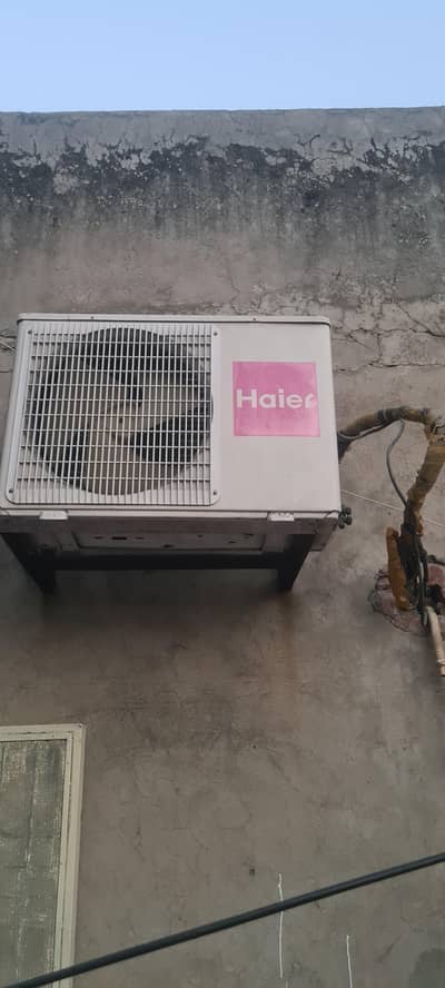 haier 1.5 ton ac 1.5 year used