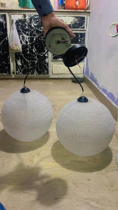Hanging  bowl lights