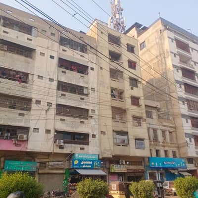 BANK LOAN APPLICABLE 750 SQ. FT 2 BED DD FLAT FOR SALE MOMIN MANZIL / MOMIN PALACE, RANCHORE LINE